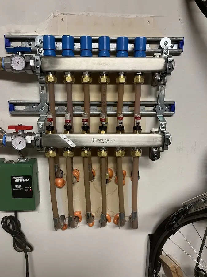 Plumber performing Water Heater Repair at a residential property in Bryans Road